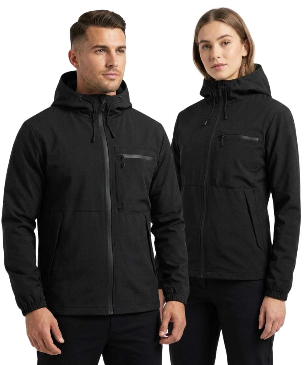 Chaqueta casual con capota