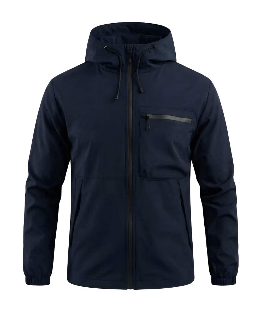 Chaqueta casual con capota