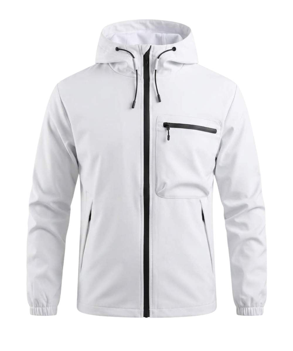 Chaqueta casual con capota