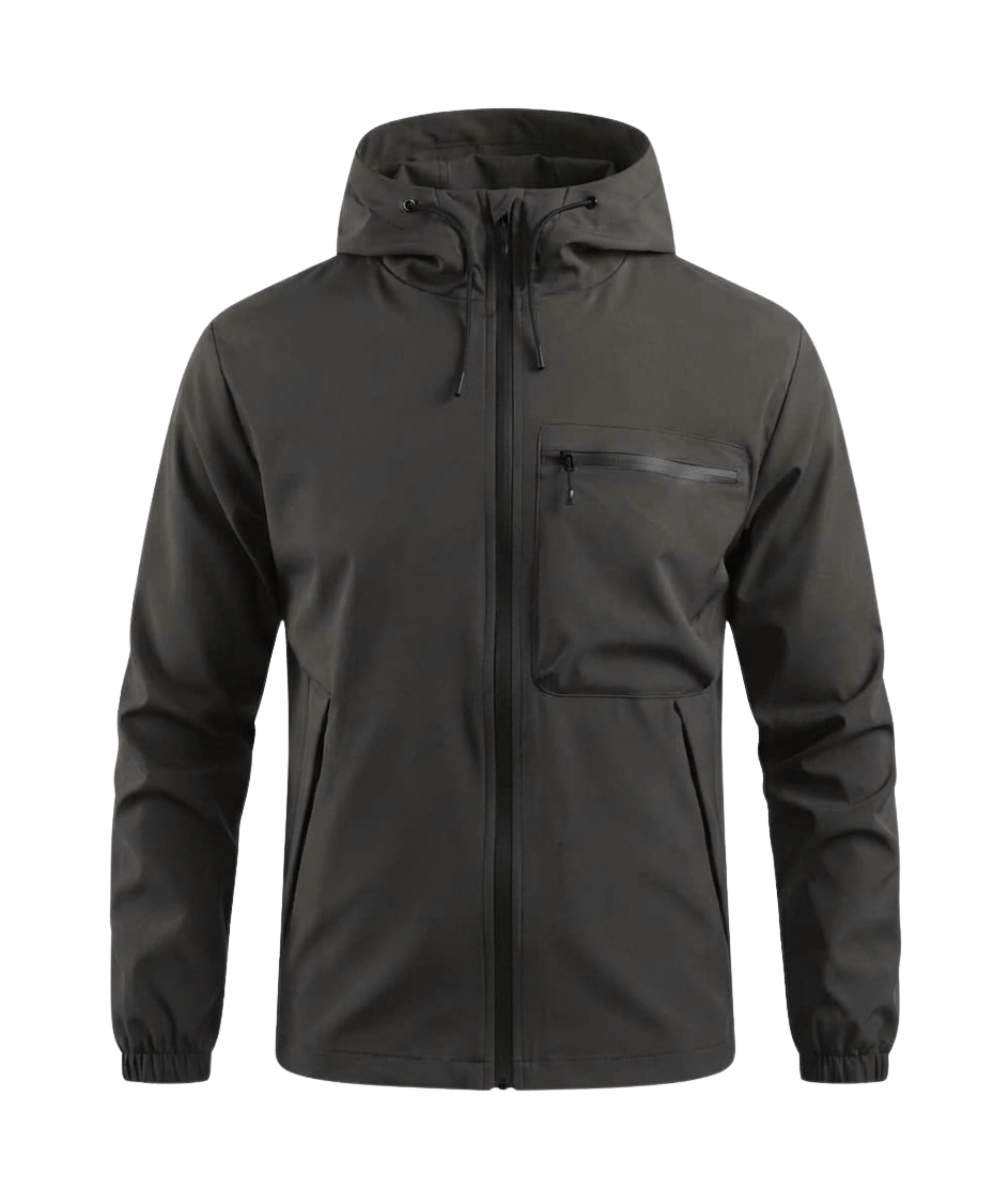 Chaqueta casual con capota