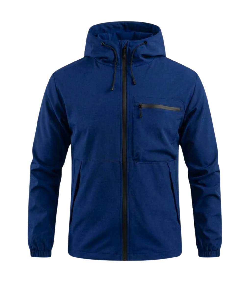 Chaqueta casual con capota