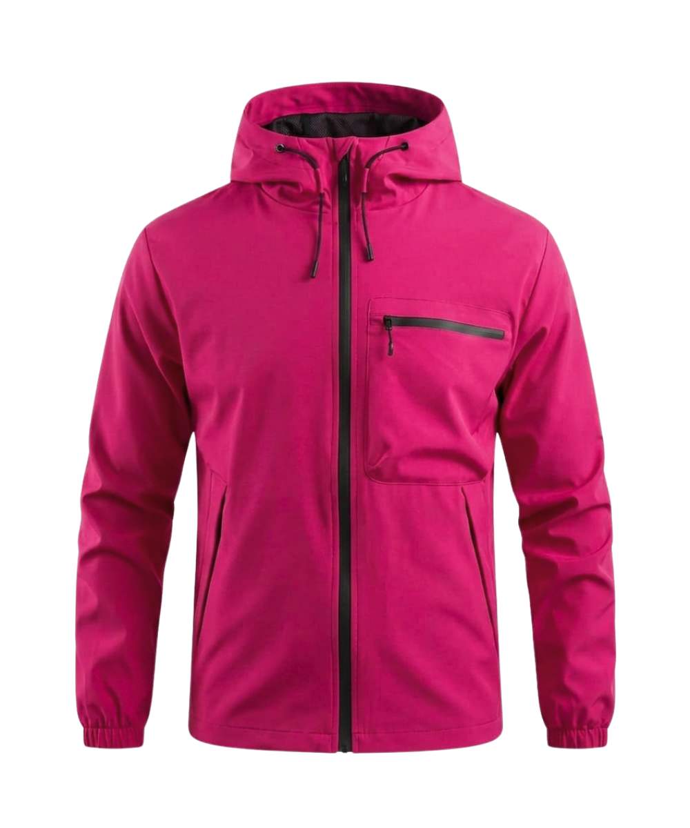 Chaqueta casual con capota